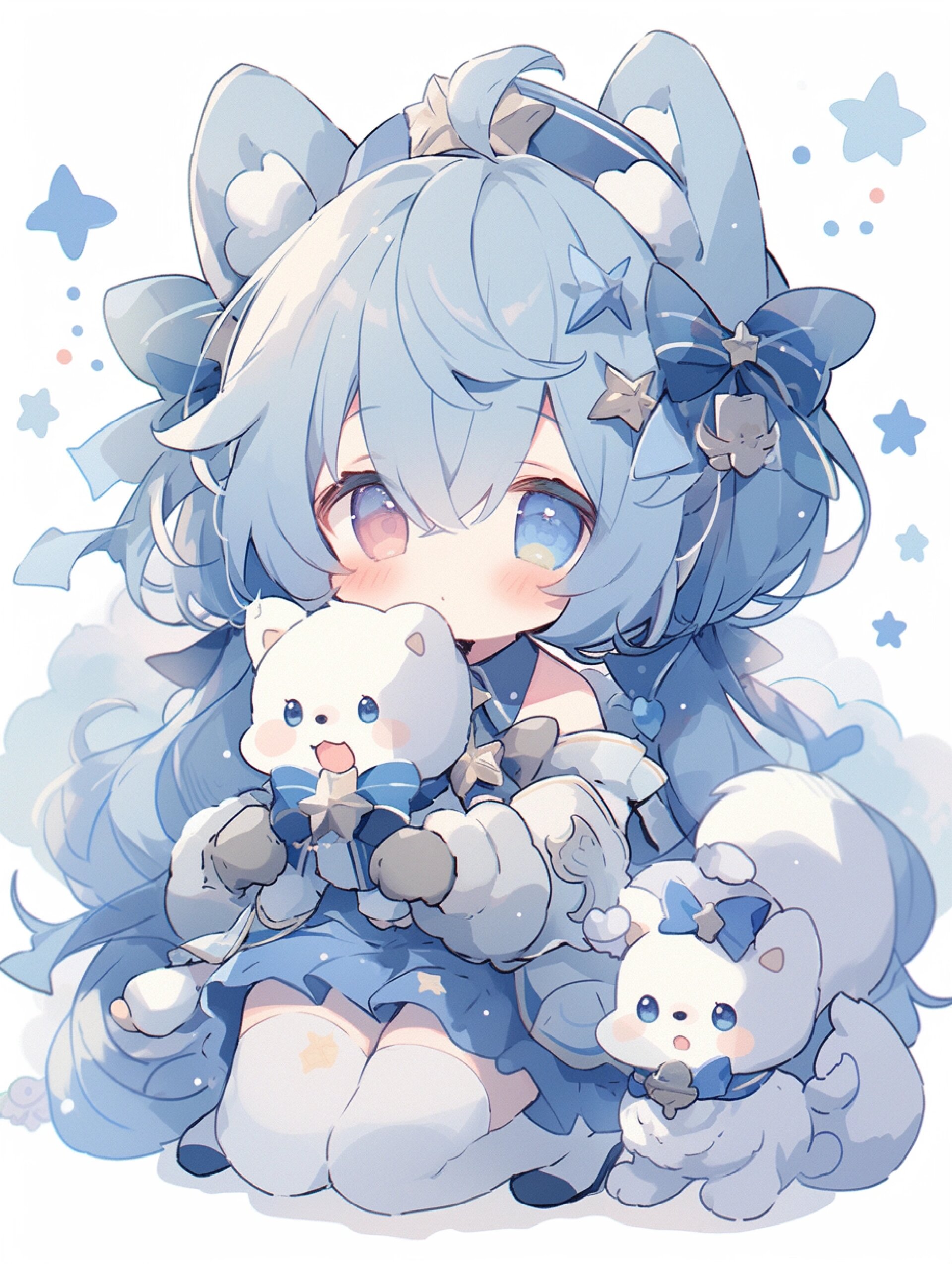 三丽鸥玉桂狗# #三丽鸥# #三丽鸥盲盒# #三丽鸥sanrio# #蓝色系