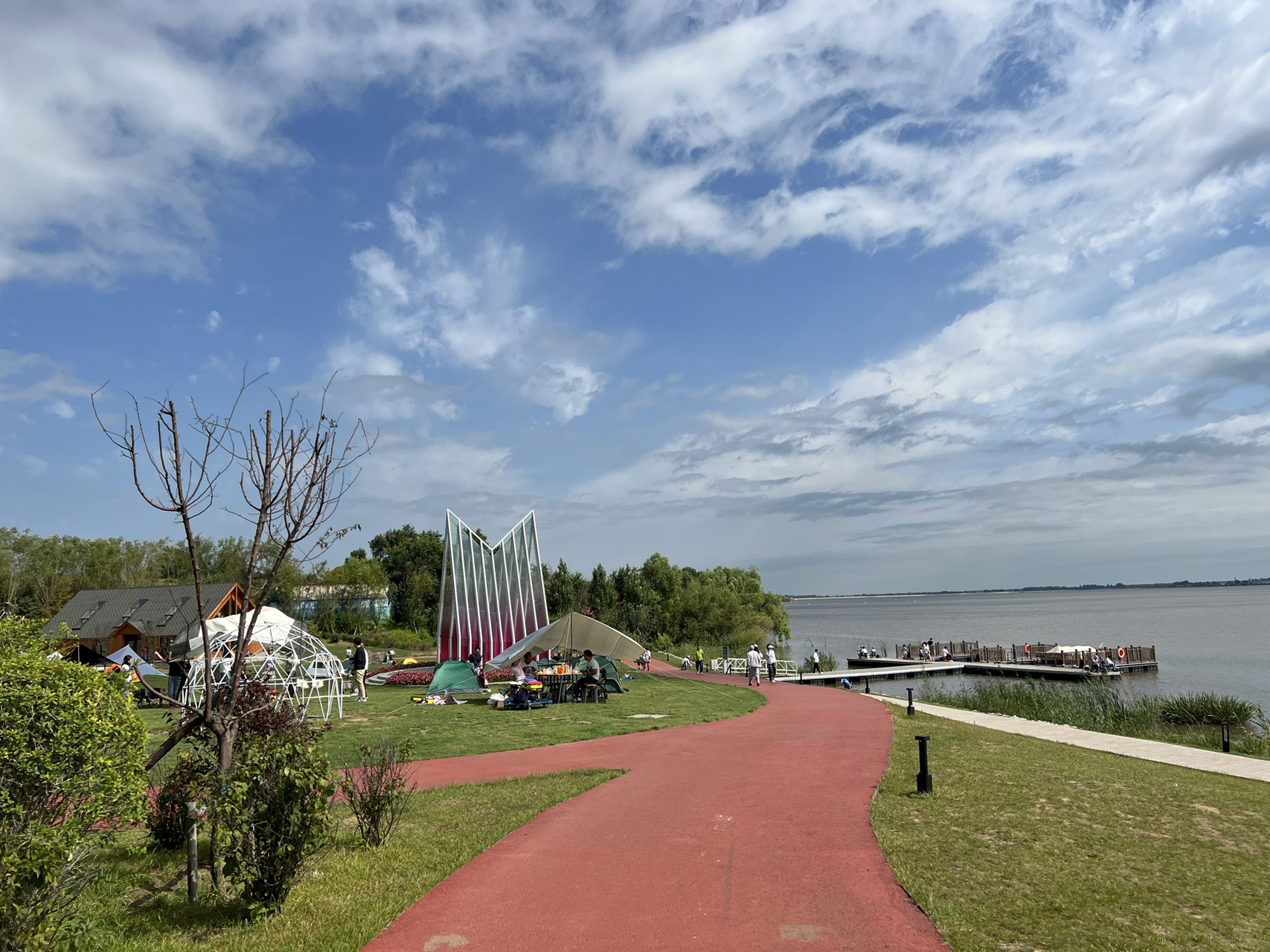 长春 卡伦湖 露营 周末游 不走冤枉路 卡伦湖很大到底导航去哪里?