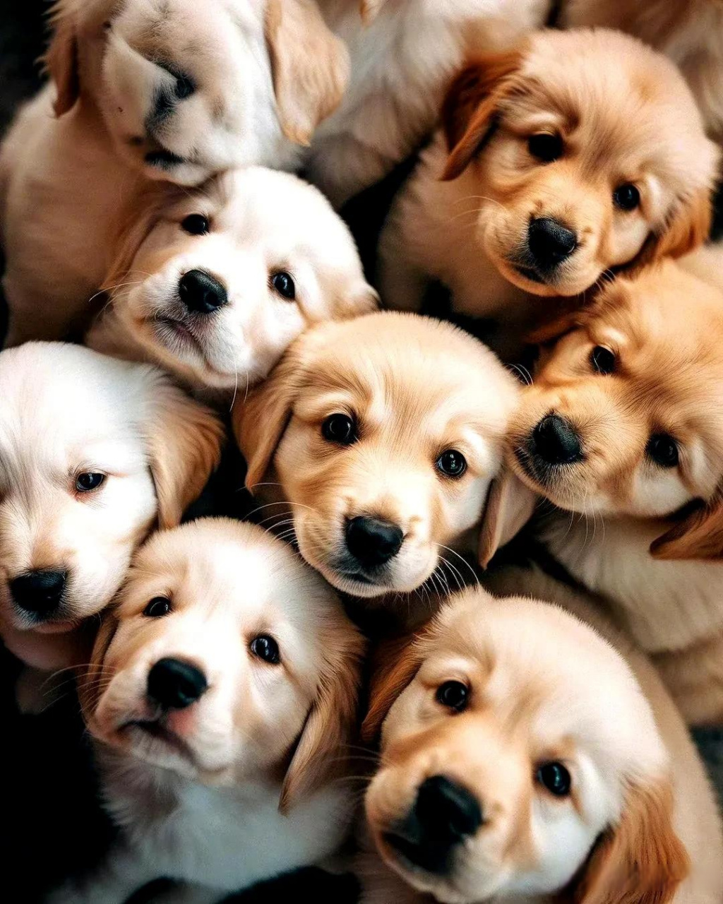 谁能拒绝这样一群小奶狗呢