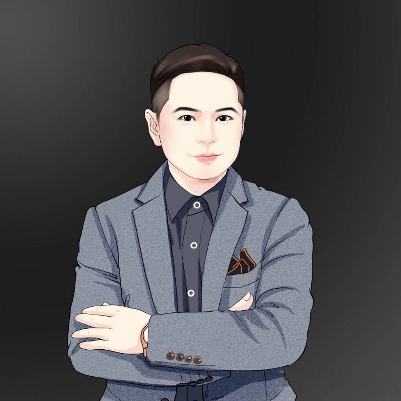 你的头像该换了,中年男士漫画头像大叔专用 更新这组卡通动漫人物头像