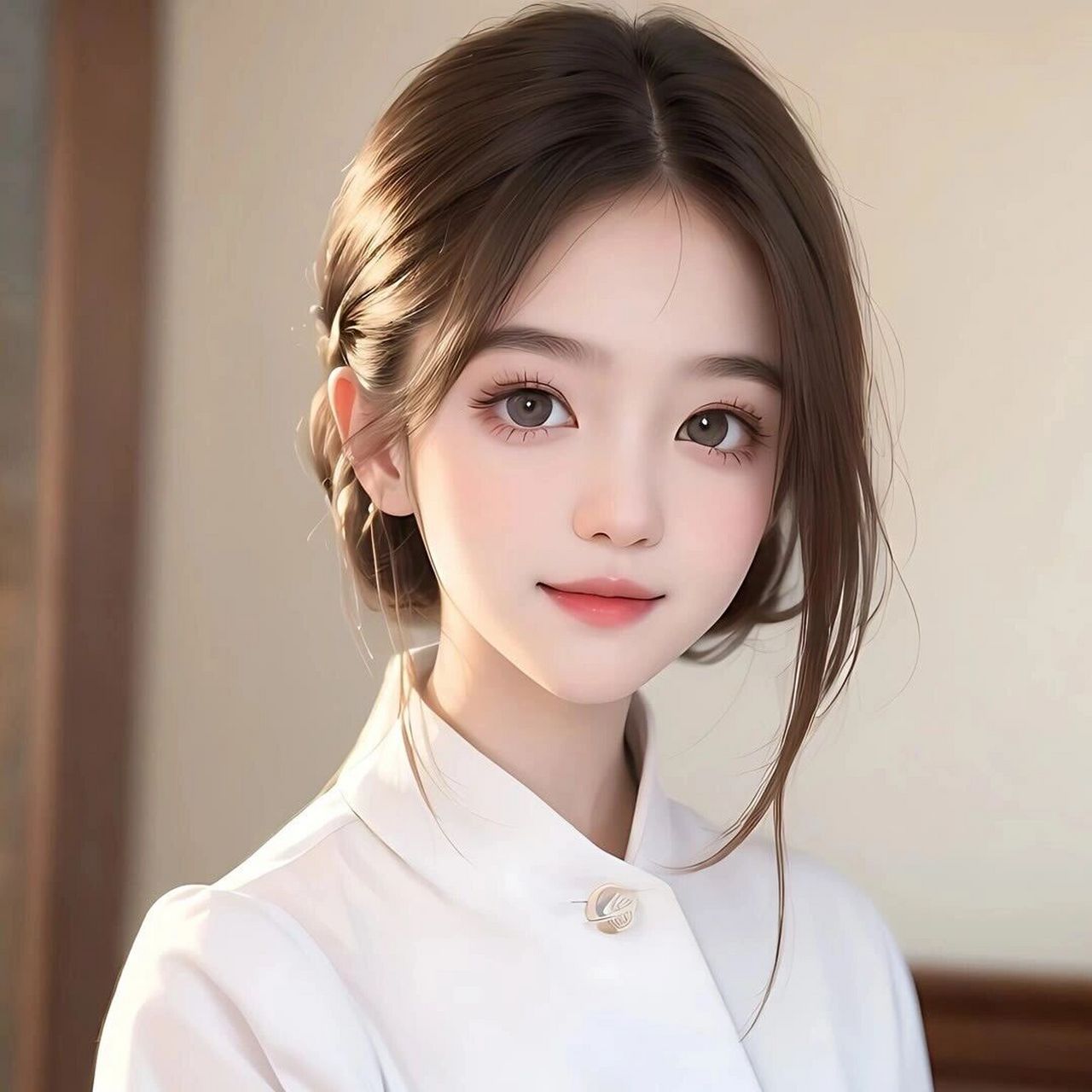 干净清透的美女头像,让人一眼就爱上 希望明天的你,会感激今年努力的