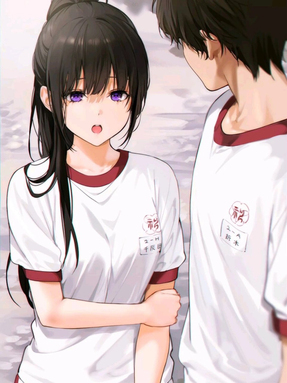 校园cp壁纸|折木·千反田