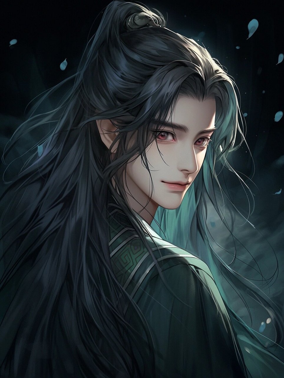 古风男头像·紫发美男你见过吗?