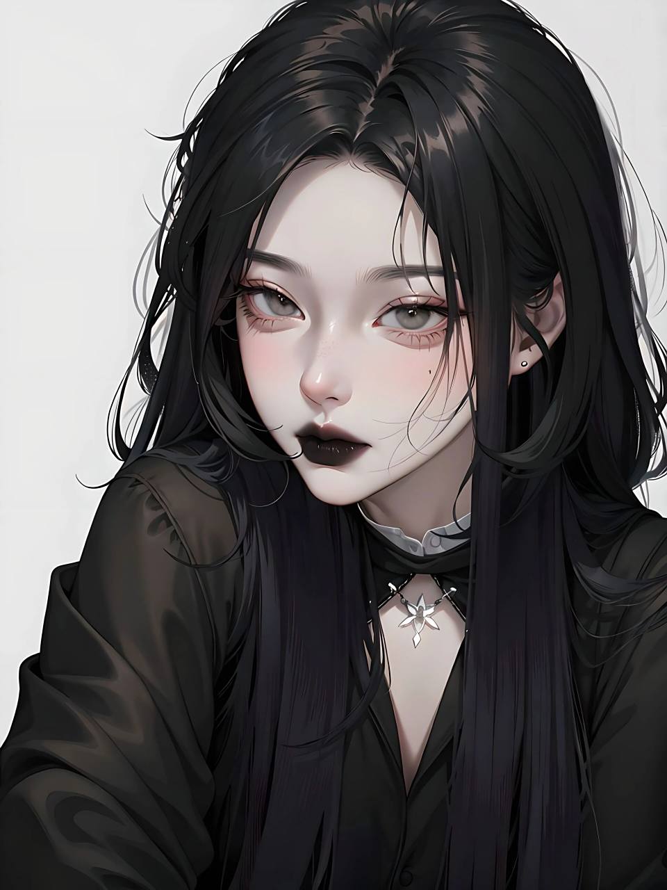 女生头像|暗黑系冷淡 已经淡了吧,多放些糖也很难有变化,热的时候心乱