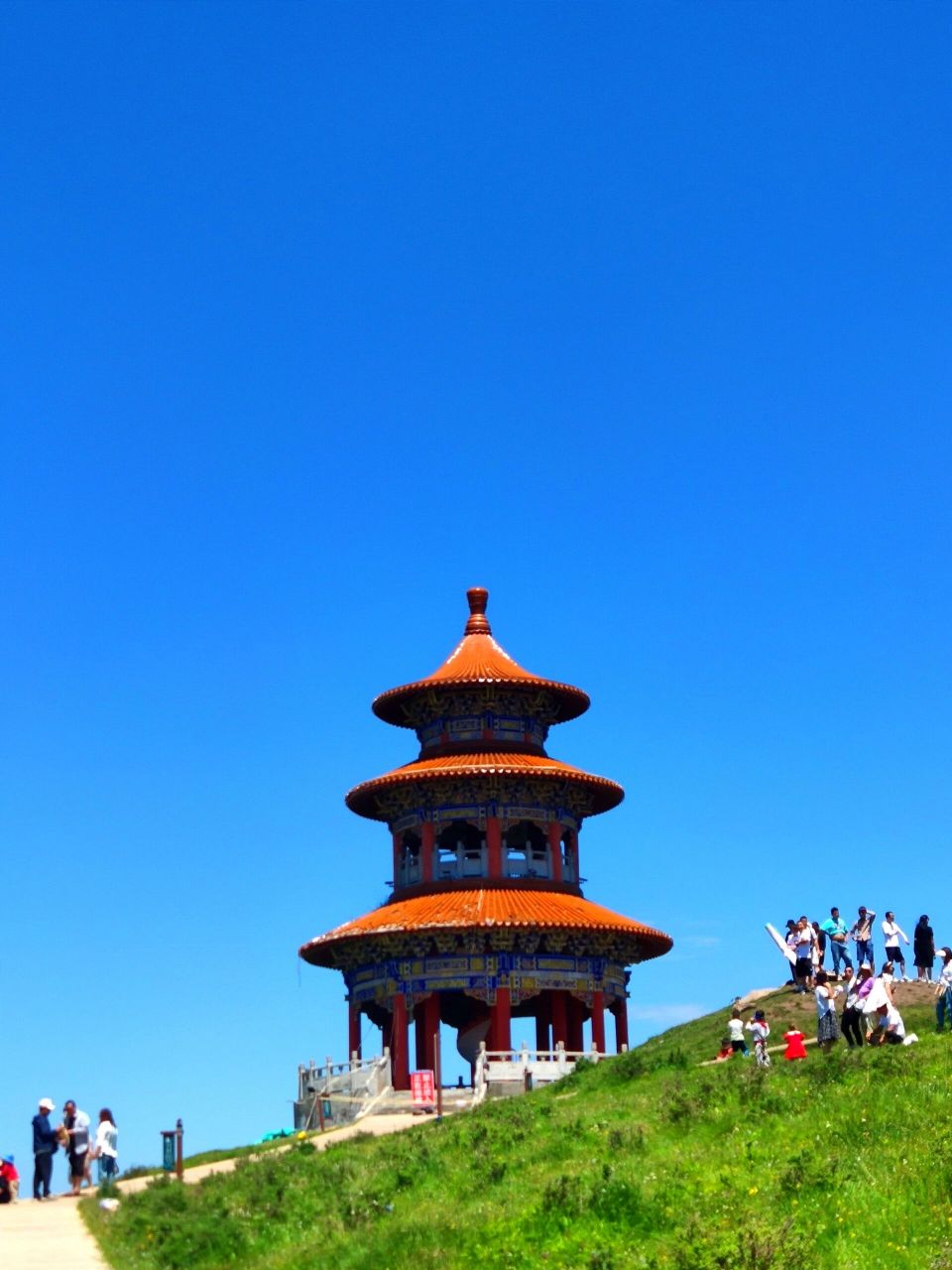 定西岷县狼渡滩出游   蓝天绿地 门票20不值 停车费贼贵 体验感较差