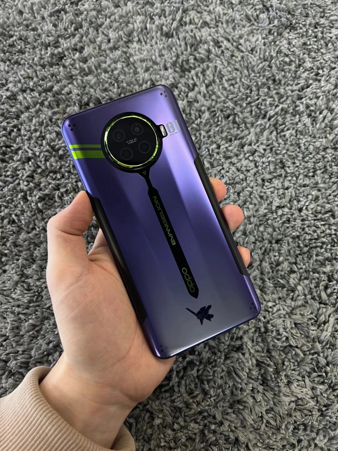 oppoace2 eva限定版 初号机色