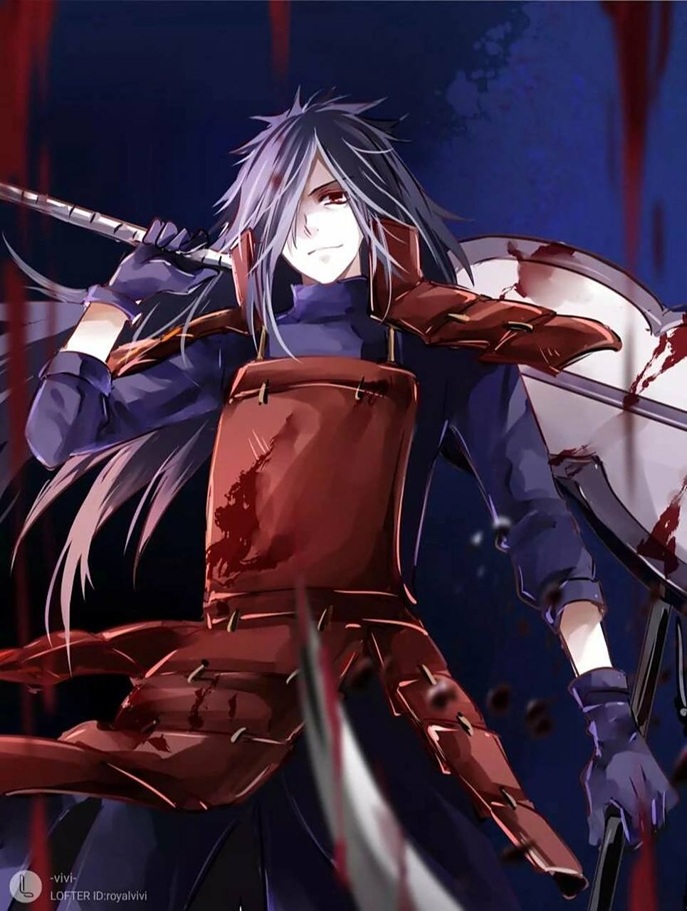 宇智波斑壁纸  #  帅气斑爷壁纸来喽!