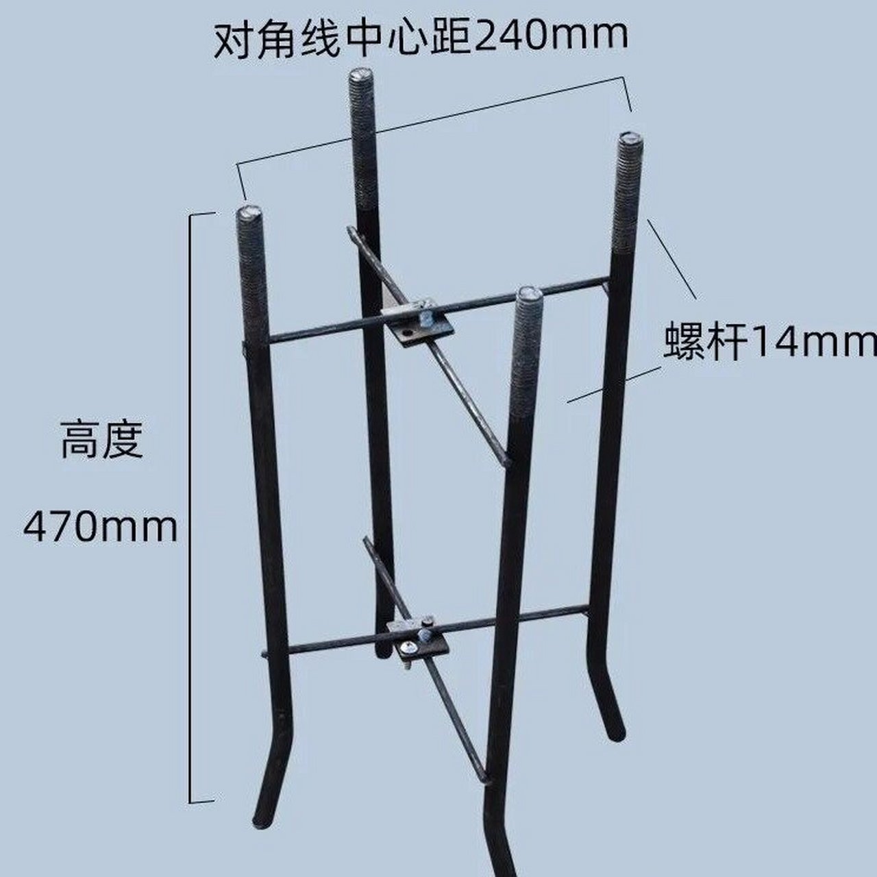 监控立杆预埋件,也叫地笼.