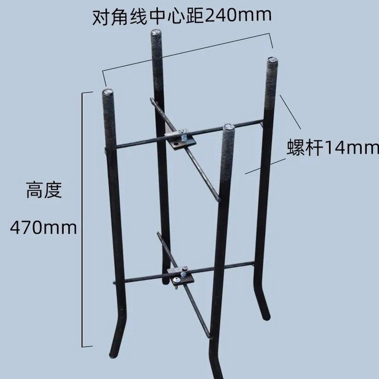 监控立杆地笼安装图片