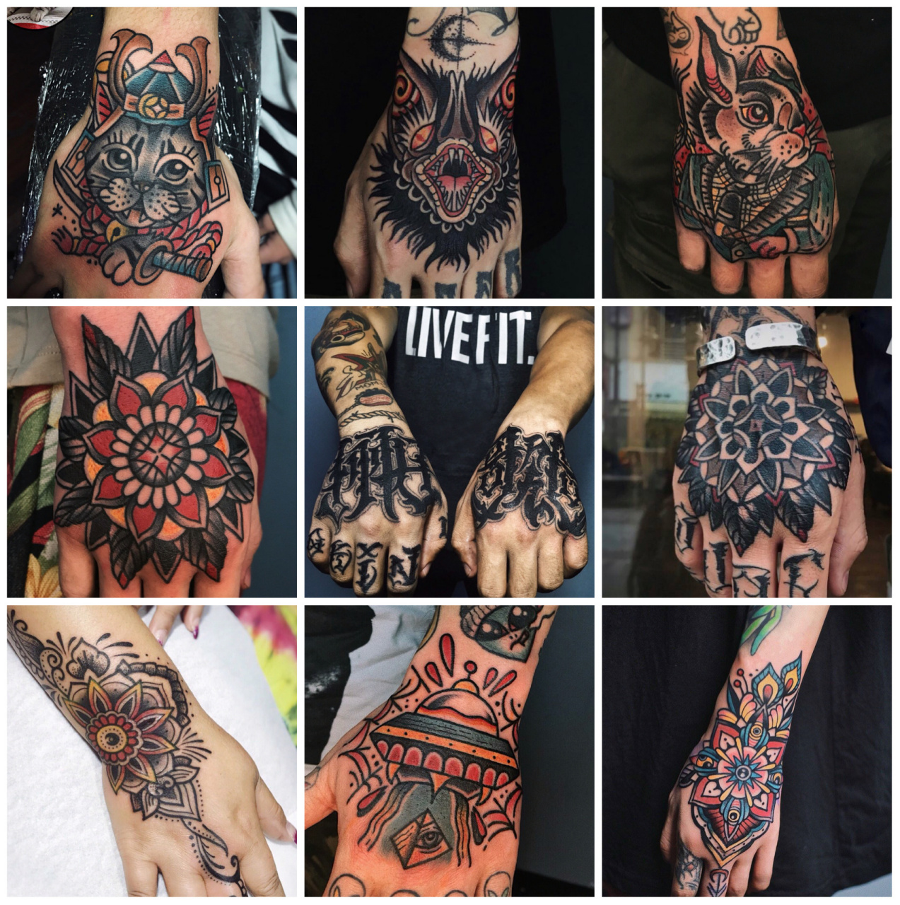 特殊部位纹身第一弹73手背纹身|温州纹身 92这一篇笔记我想和大家