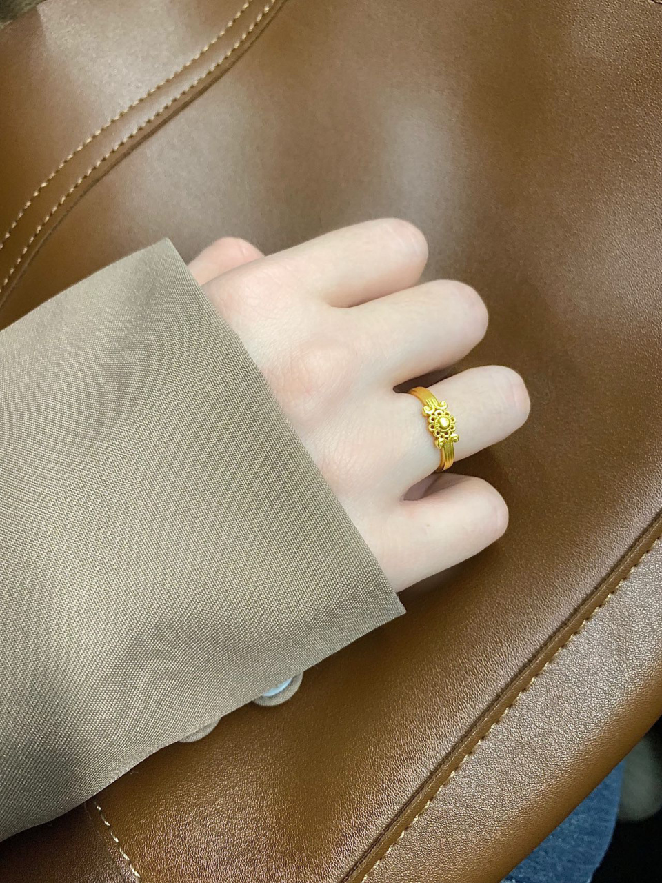 周大福传承敦煌系列新品黄金戒指 周大福传承敦煌系列新品黄金戒指