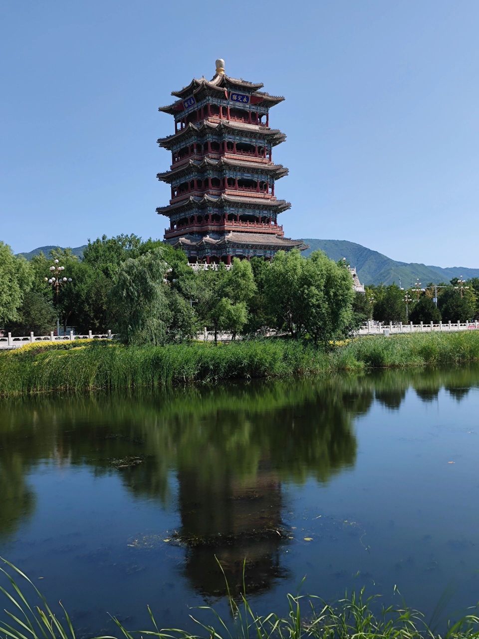 门头沟游丨永定河公园 90景点介绍 北京市门头沟区滨河路(永定楼北