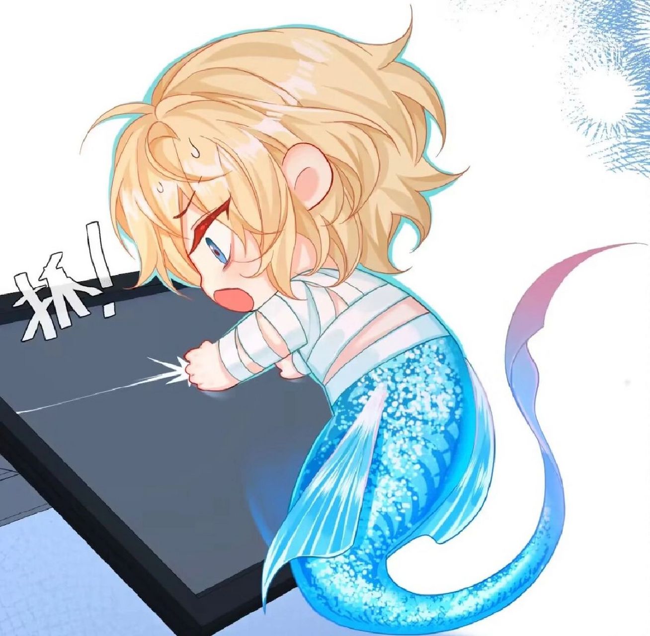 一些新的兰波小白q图表情包 12两张可以当情侣头像了哈哈,日常感叹