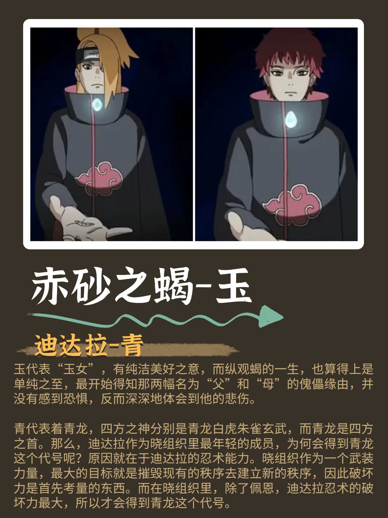 火影 | 盘点晓组织戒指三大用途和十大含义