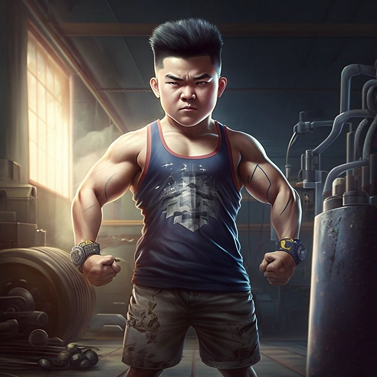 健身教练职业头像 粉丝要的健身教练职业头像