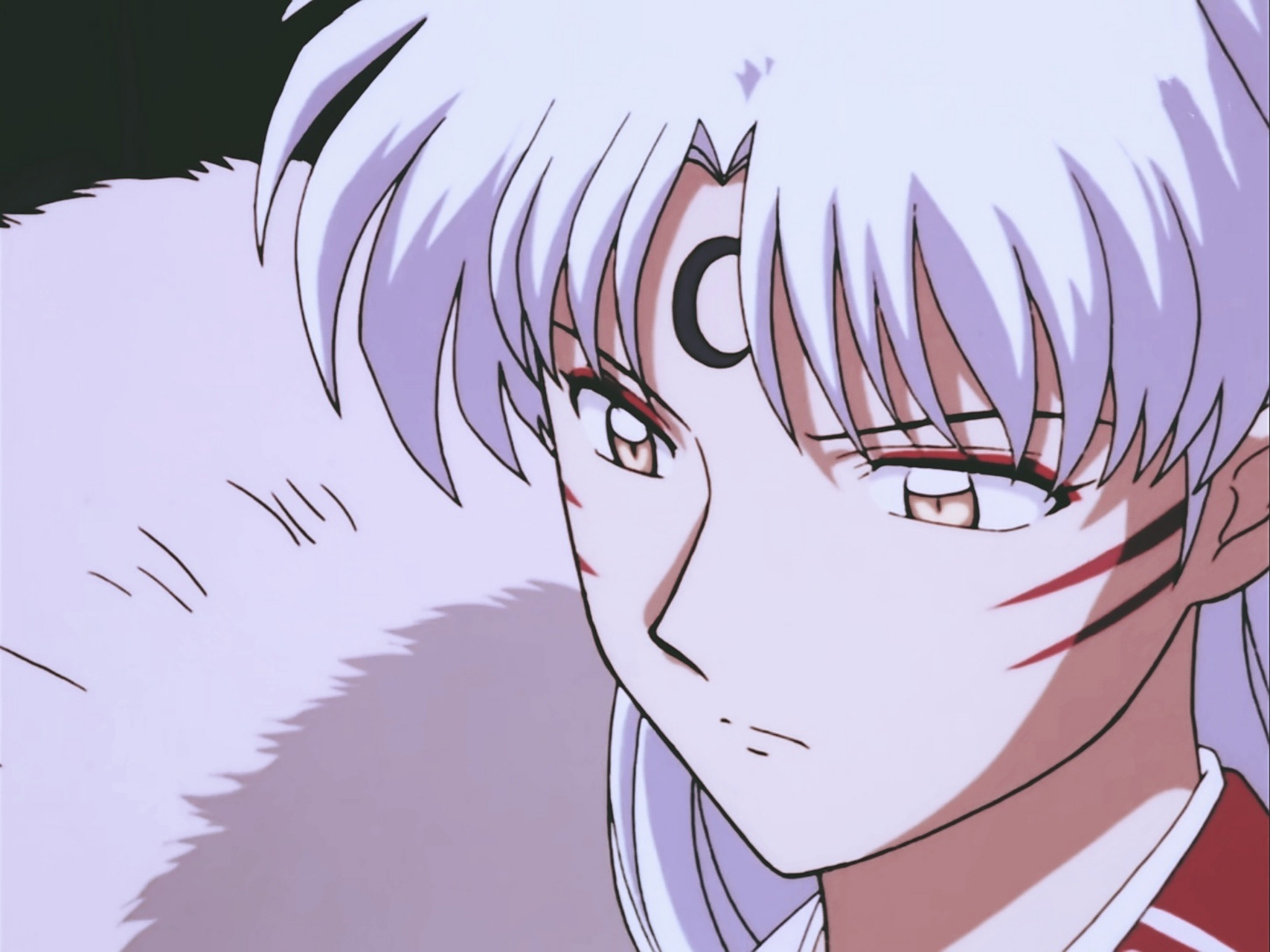 杀生丸美图,动漫最帅的角色之一