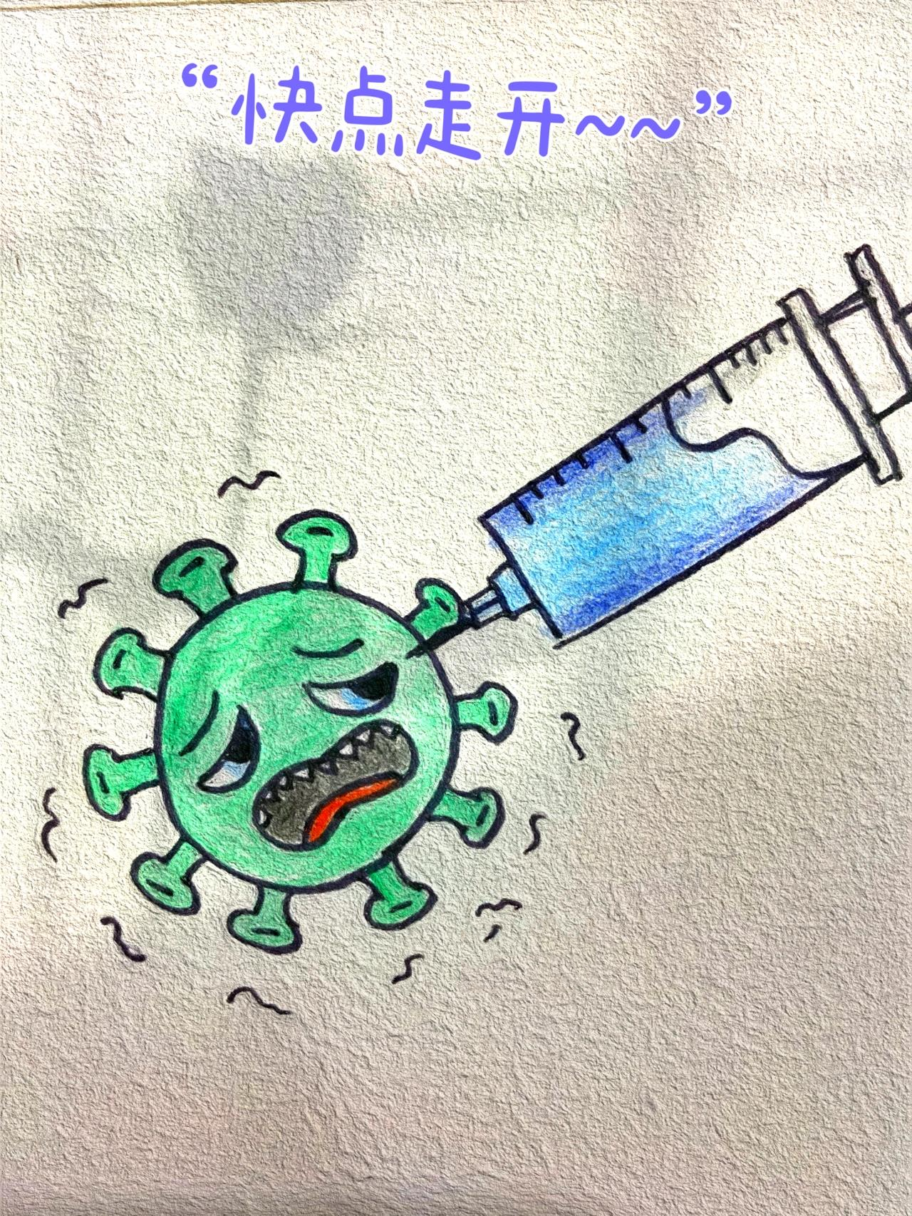 疫情简笔画——致敬白衣天使