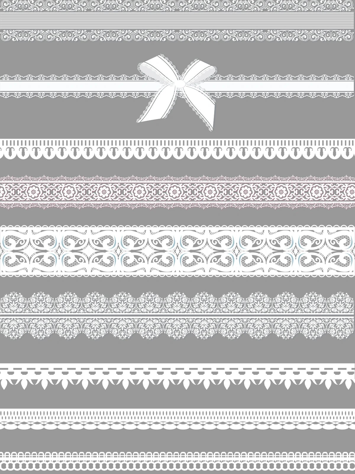 超好看的蕾丝素材来了