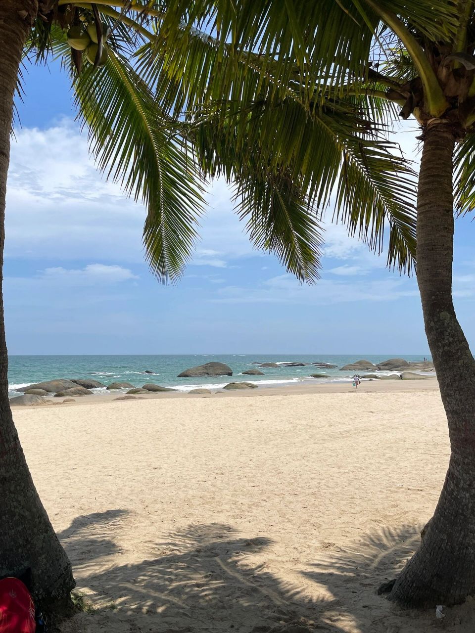 分享一个海南小众海滩92——文昌淇水湾 这里真的是人少,海水蓝,想