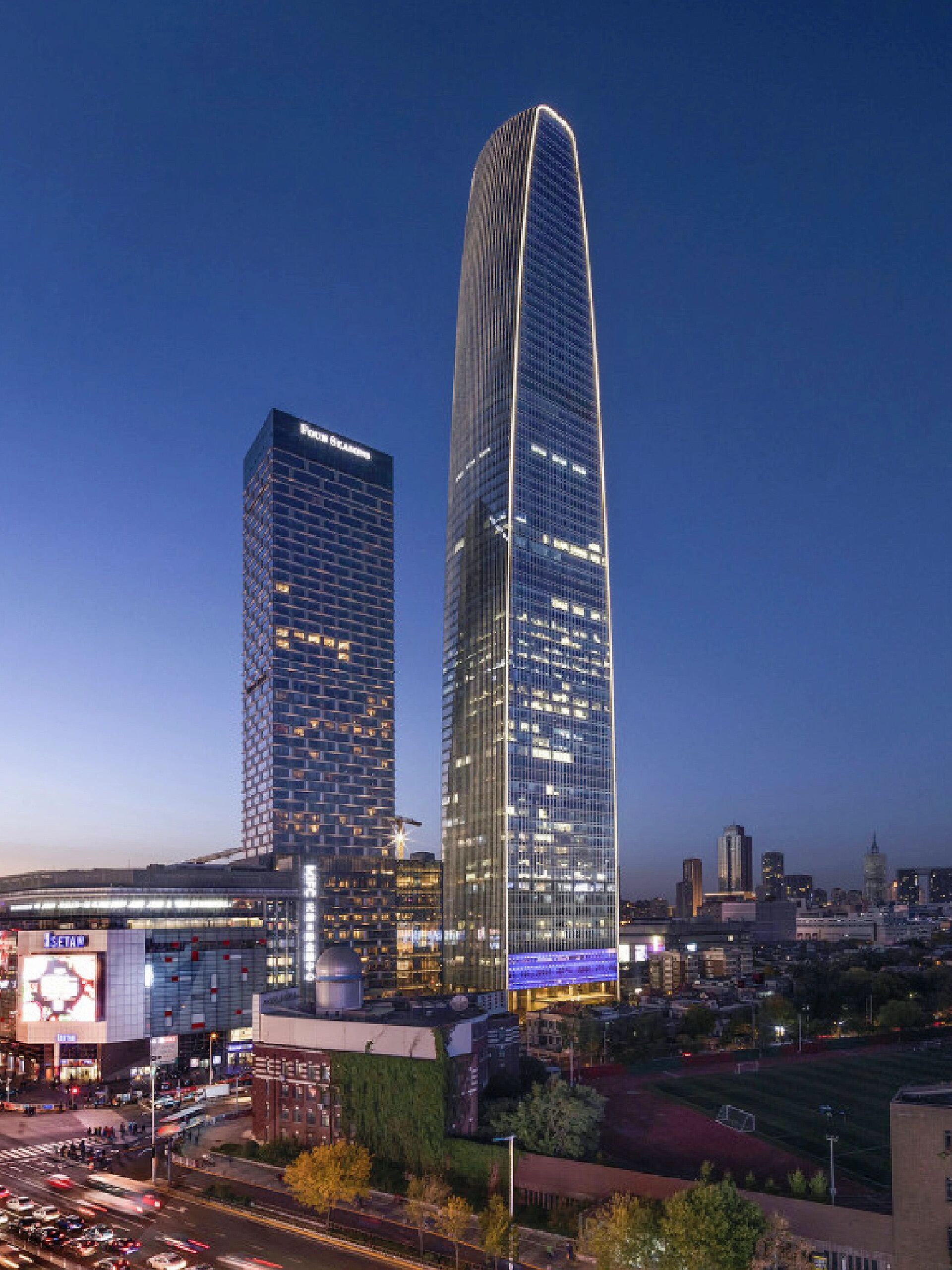 建筑设计 | 天津国际金融中心