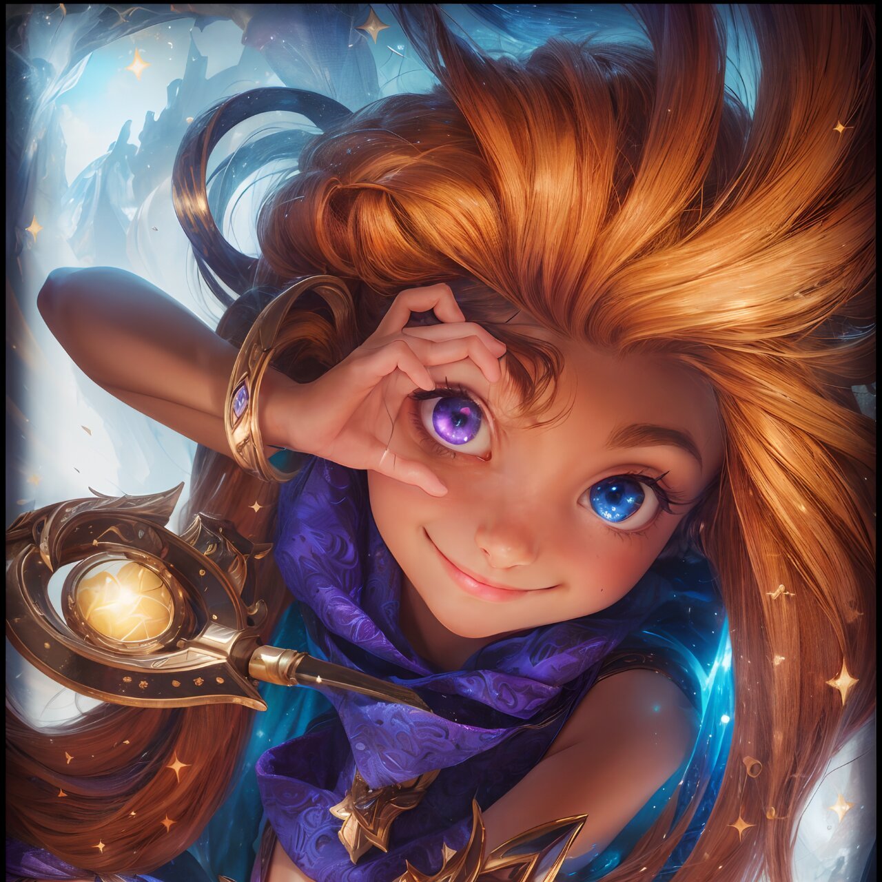 英雄联盟高清头像(1:1)中单篇-3-佐伊 图标 02中单篇-3-02; 本次