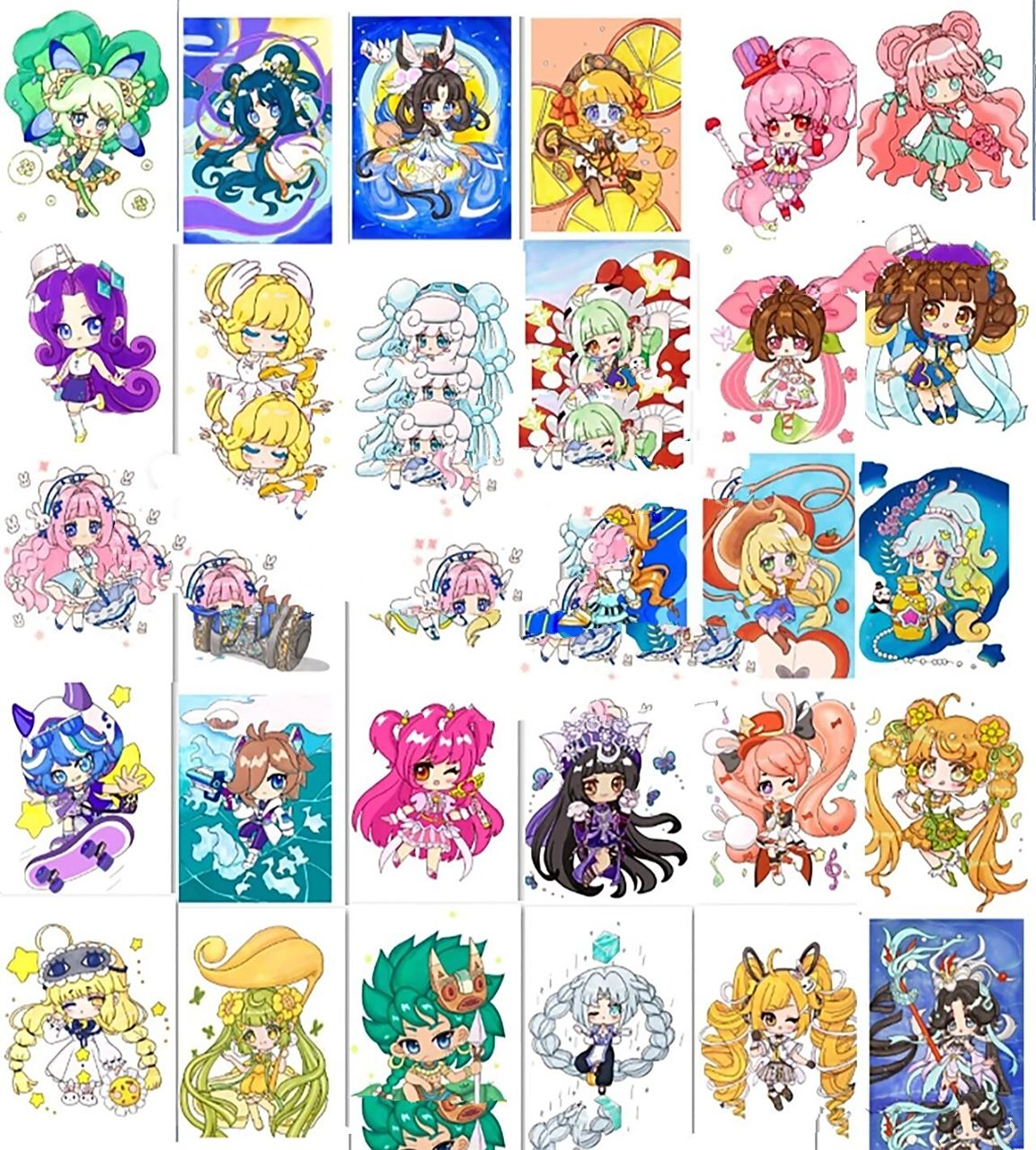 十二星座双子座女孩原创手绘简笔画画的日常 原创(第5幅) 十二星座