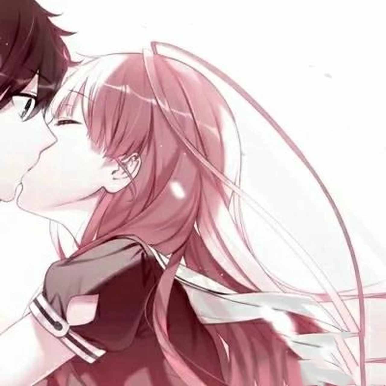 情侣接吻头像来了哦 情侣接吻头像来了哦