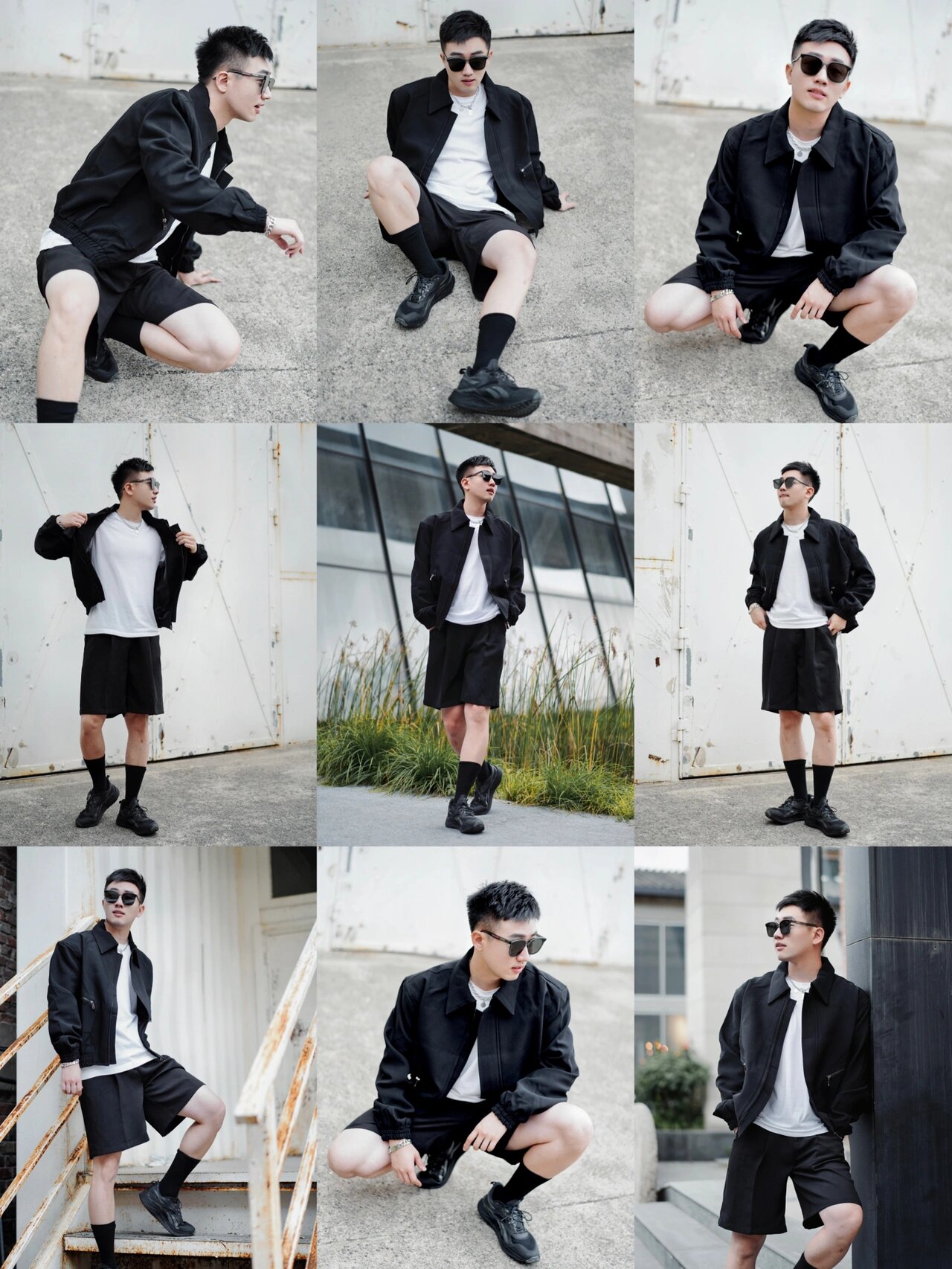 缺少街头风写真❗️ 今天就带来一组9⃣️个万能的拍照姿势