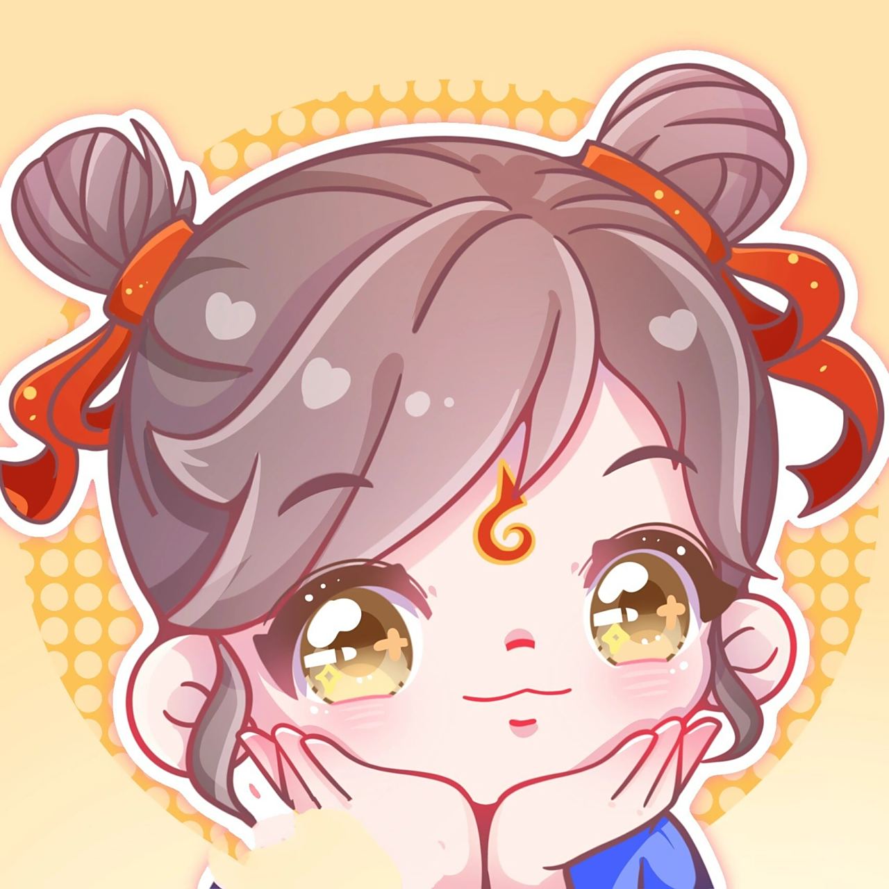 张雨霏q萌系列头像～谁不是可可爱爱的小公主 画了一组客稿— 中国