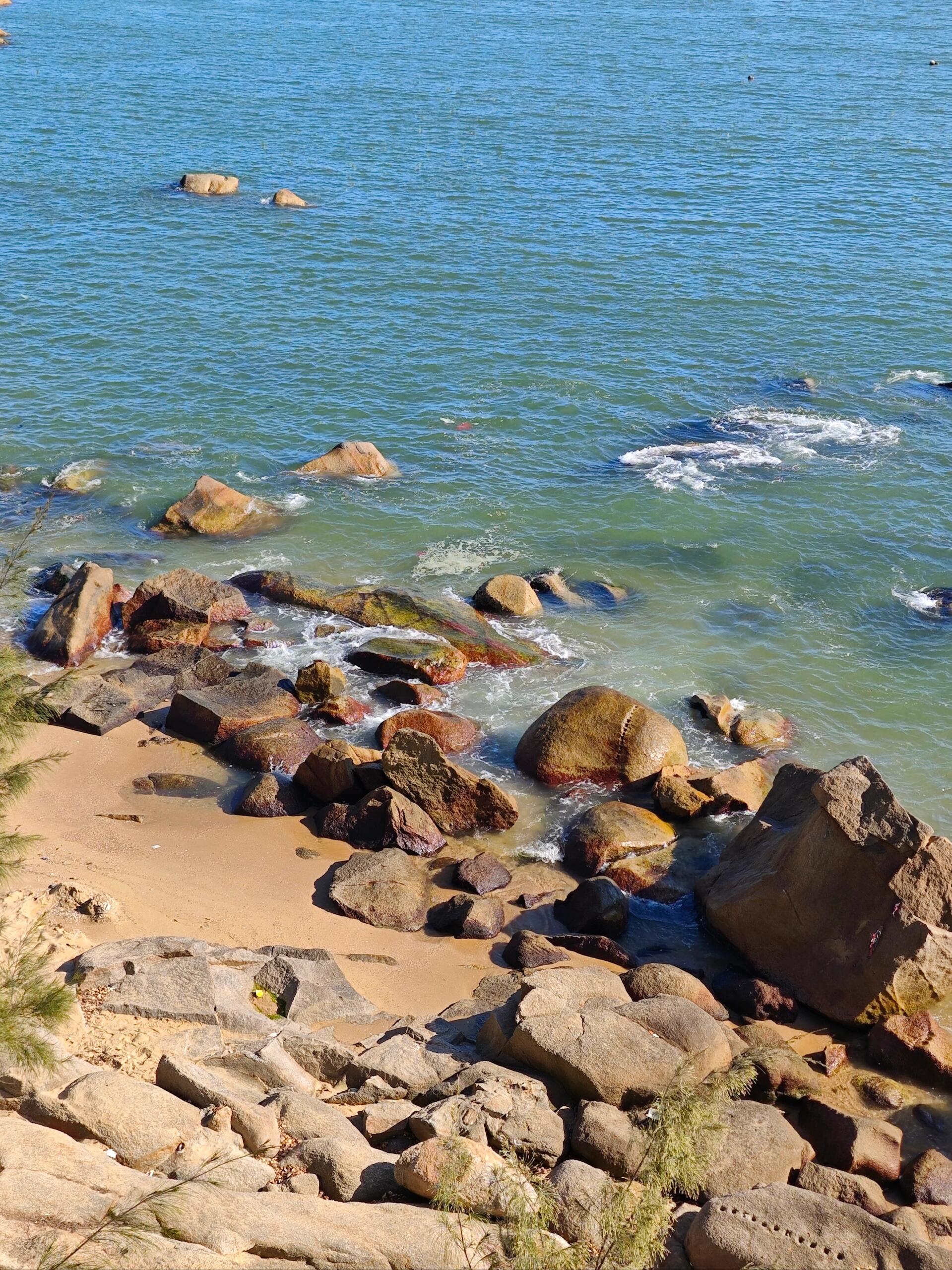汕头 / 潮阳海门的莲花峰风景区 潮汕周边游 好天气的海边自带滤镜