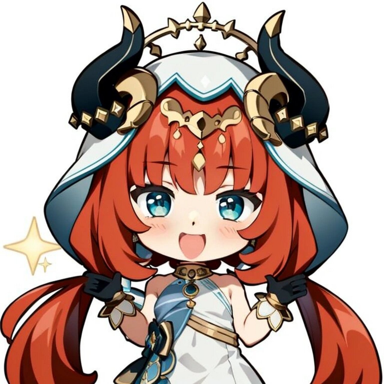 原神q版头像47:妮露