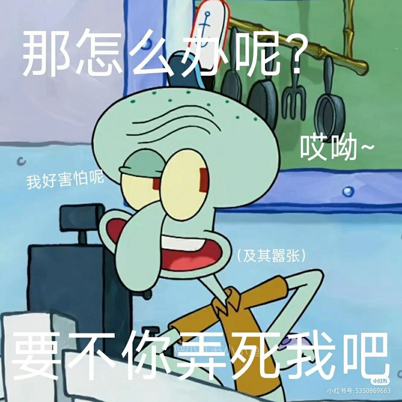 嘿嘿～章鱼哥表情包第二弹来了