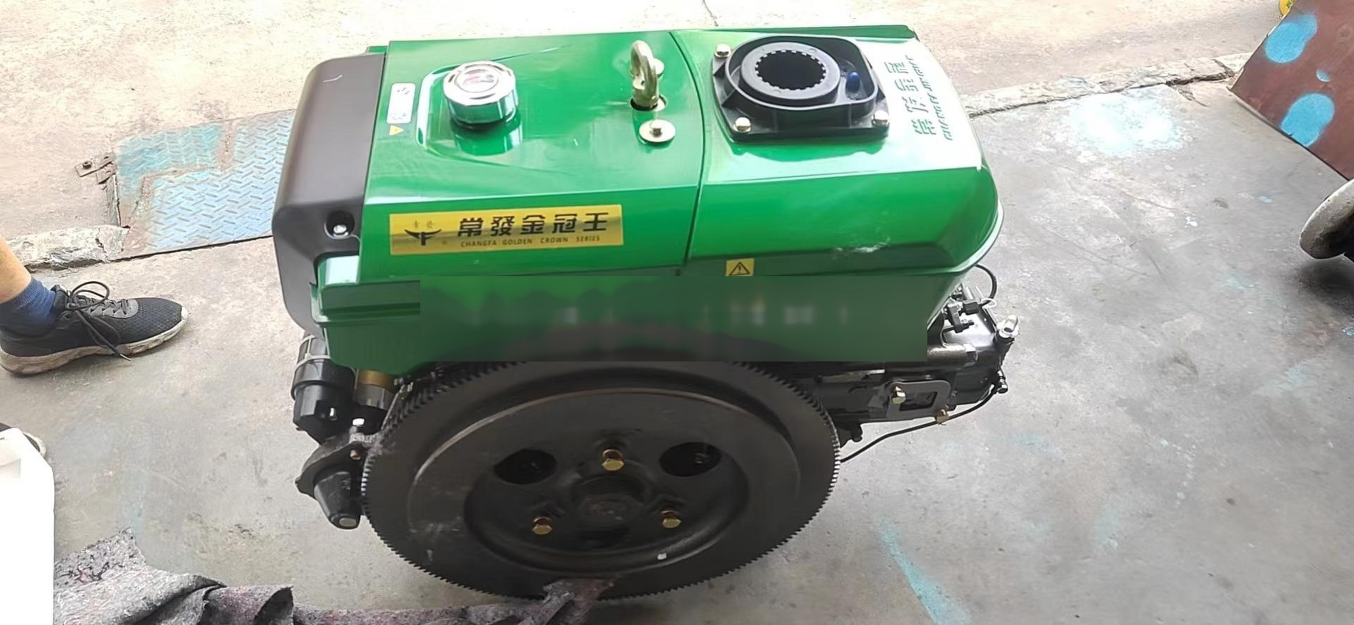 常发金冠45马力单缸王柴油机,单缸45匹动力