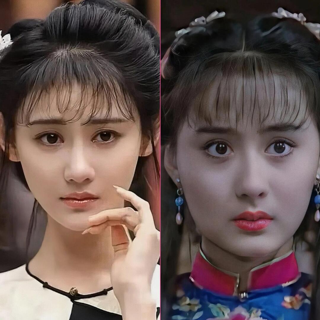 女主角白吟霜不应该有惊为天人的美貌气韵老版中的陈德容已经是蛮高