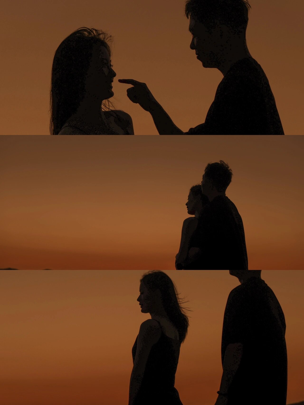 沙漠夕阳情侣拍照|中卫旅拍