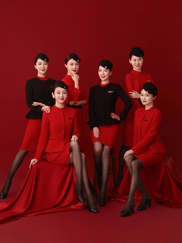 川航空姐制服套装