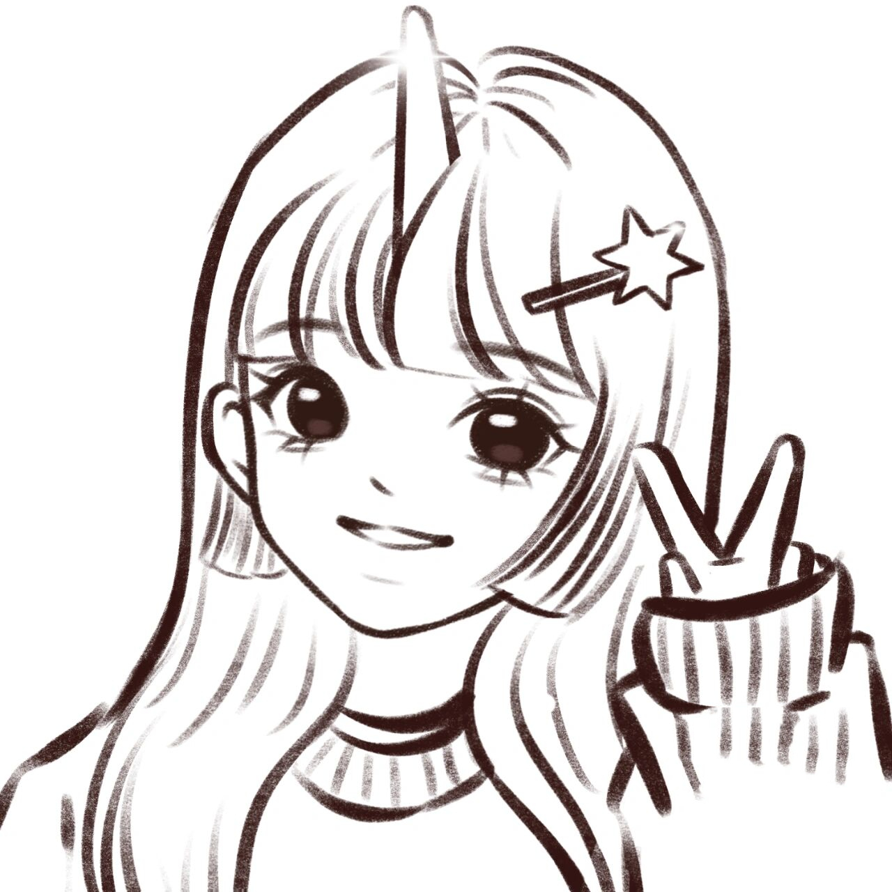 may风头像|浅画一下紫悦拟人 终于抽空画了紫悦大美女 喜欢自取,不可