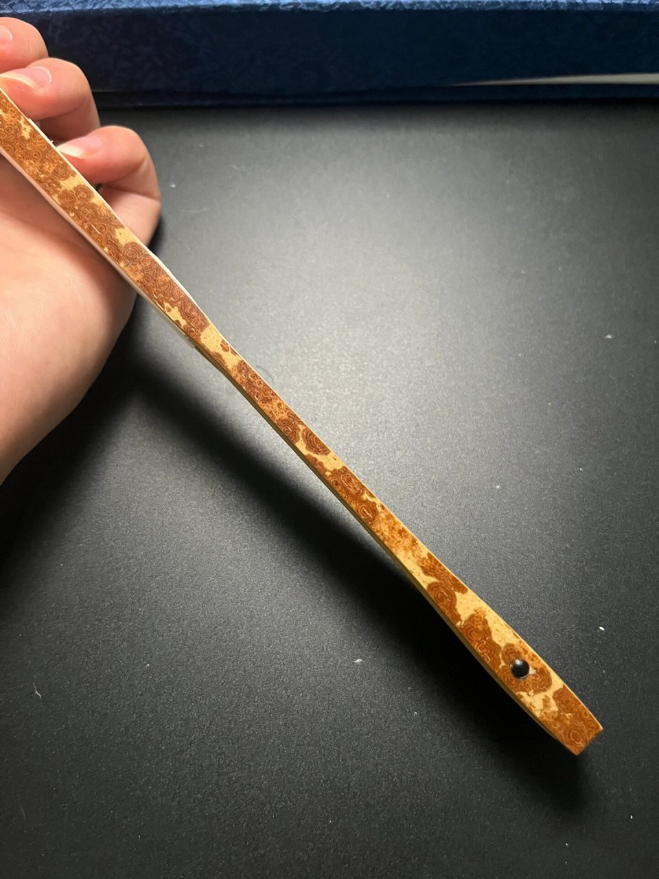 精工美人肩古方头湘妃竹秋扇折扇 精工美人肩古方头湘妃竹秋扇折扇