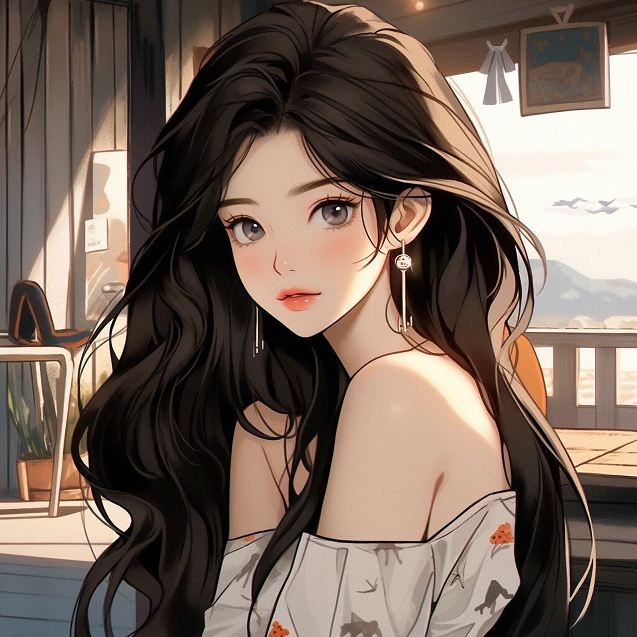 动漫头像,御姐女头像,知性美女!