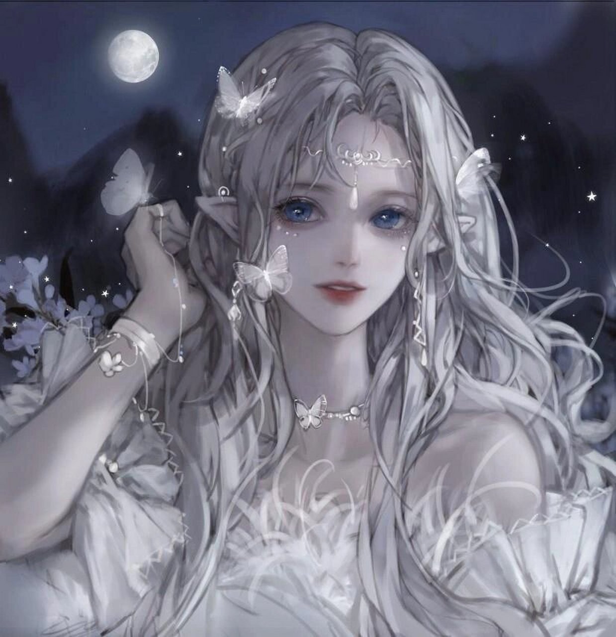 女动漫头像/梦幻/仙女底图/仙气飘飘     喜欢点个关注持续更新