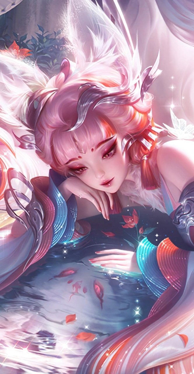 王者荣耀|妲己-青丘九尾 第二版高清海报 大家更喜欢哪一版?