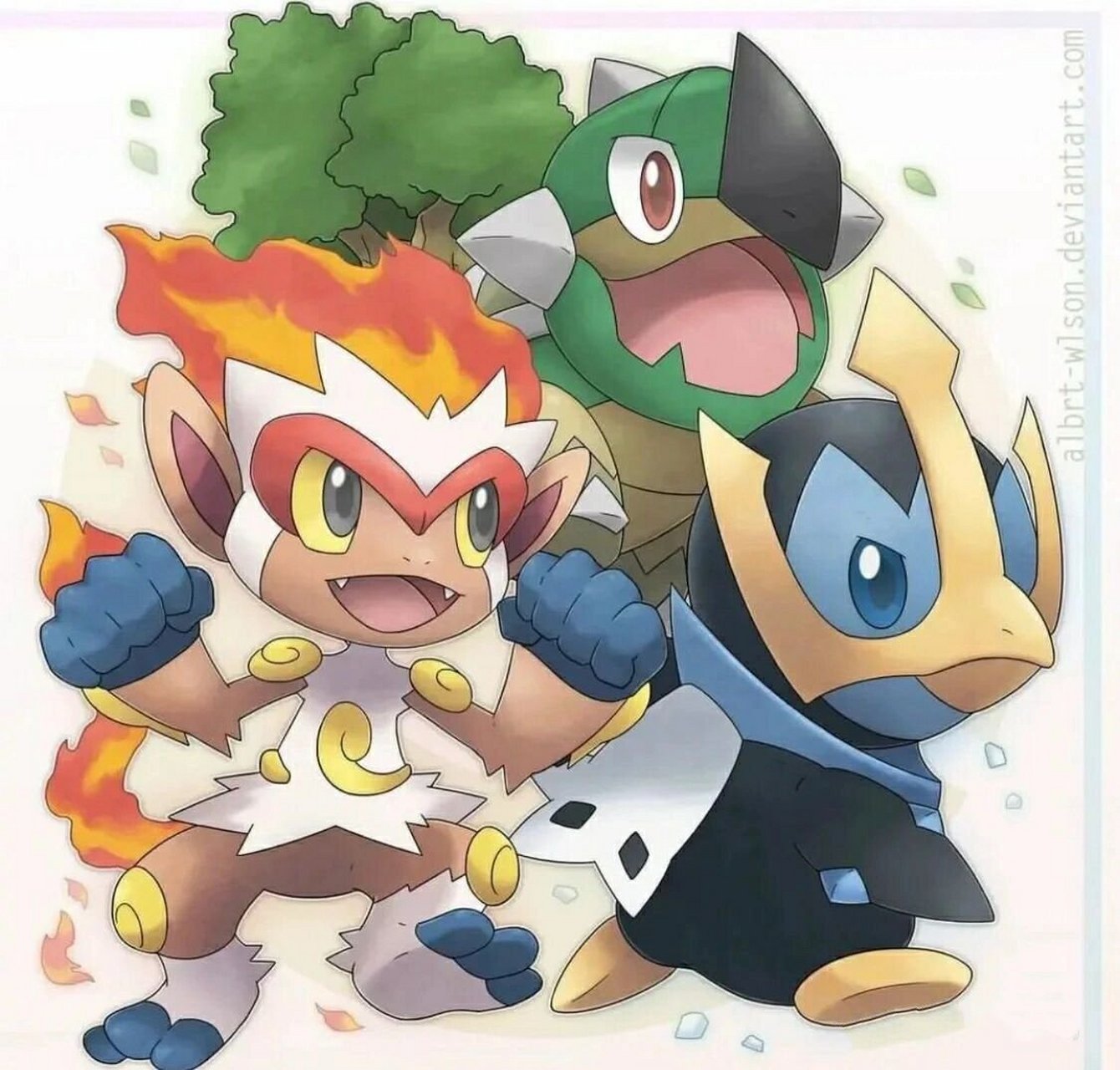 宝可梦御三家第一到第九世代