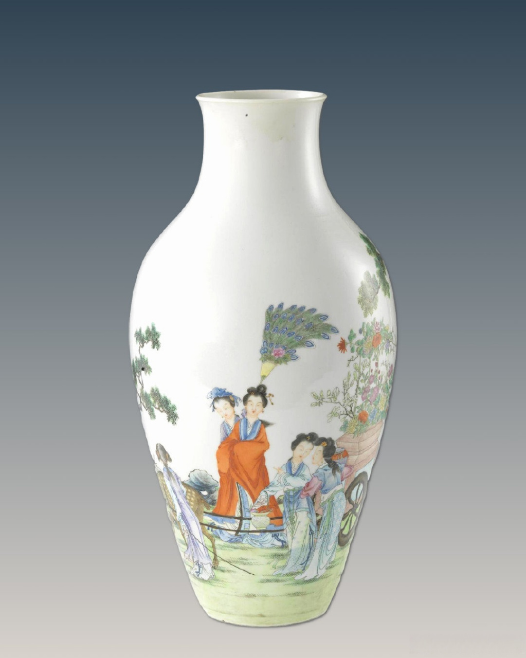 丰富多彩的近代瓷器 #国潮正当红##我们都爱博物馆#  "静远堂制"款