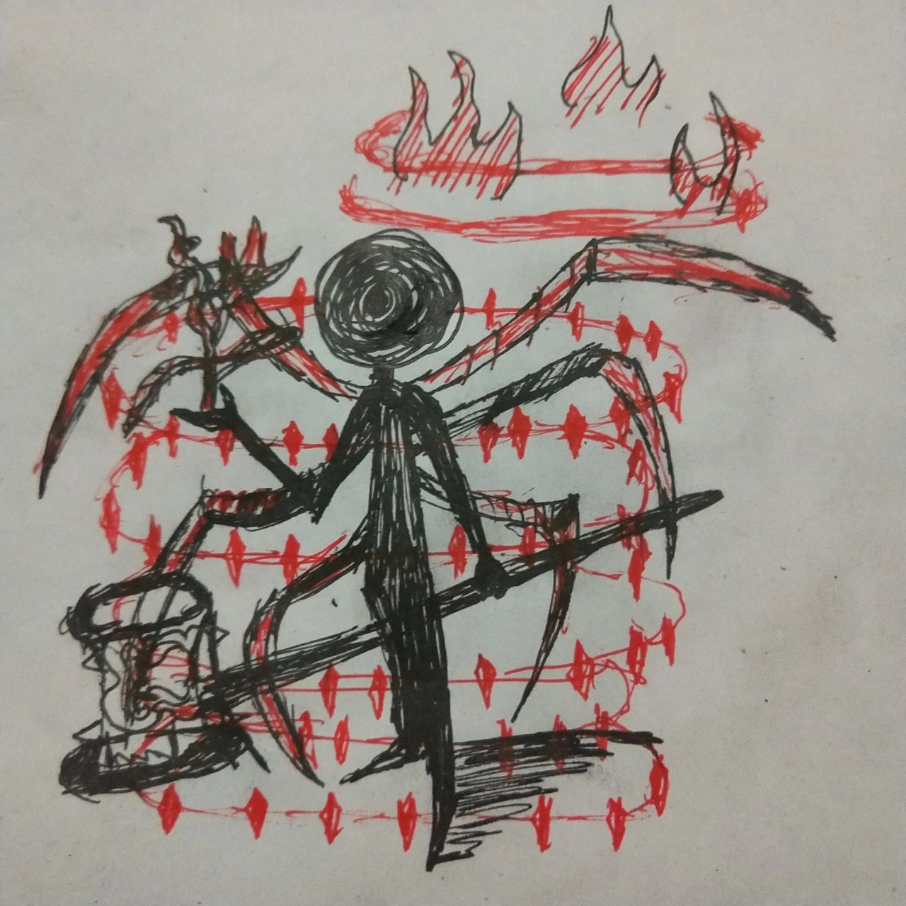 火柴人唐三 第一副是别人画的第二副是我画的,哪位大神看看有什么需要