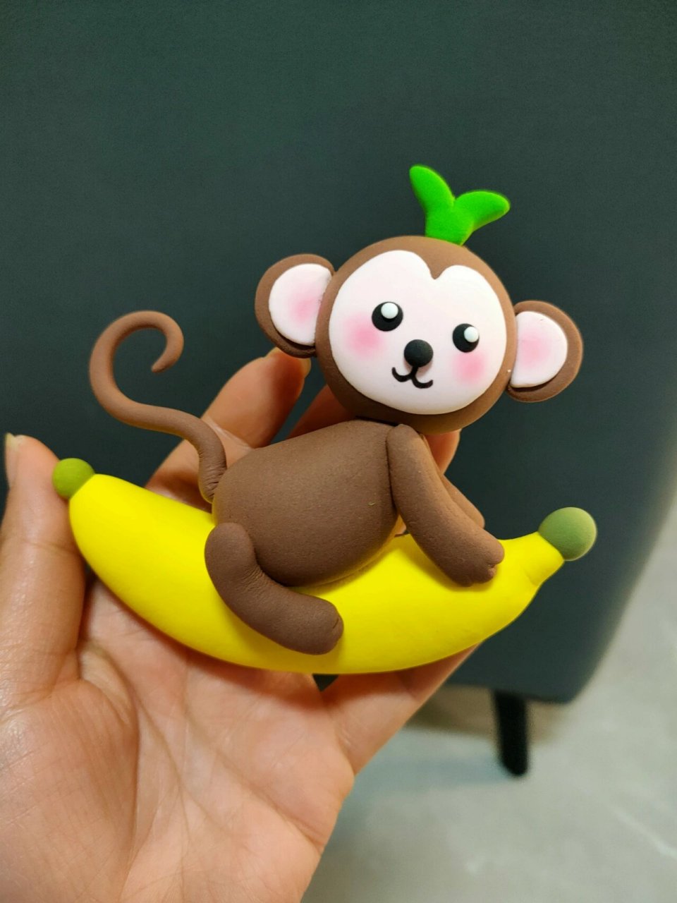 粘土小猴子