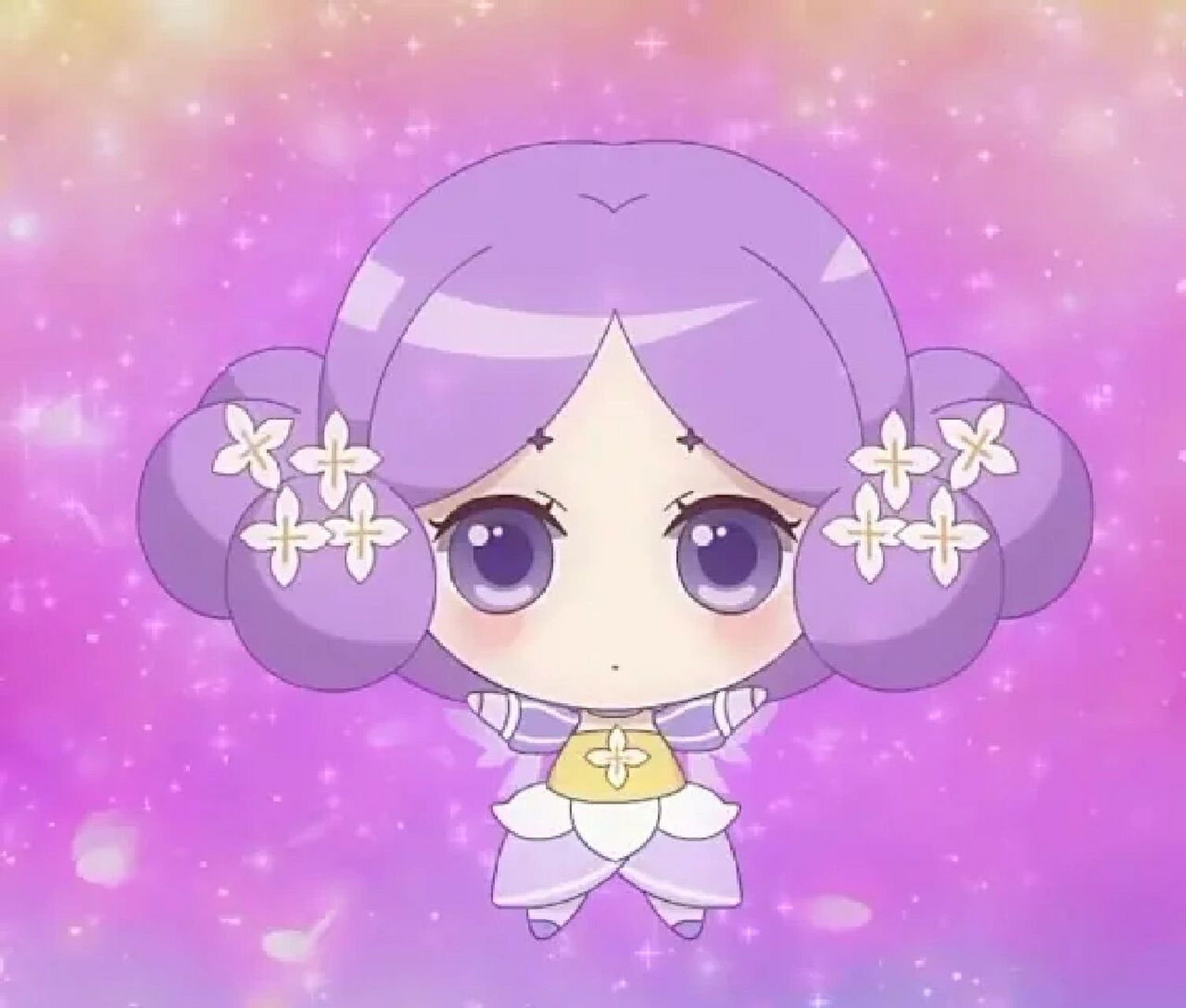 丁香花——百结 花名:丁香花 守护精灵王:百结 代表日期:2月10日 花语