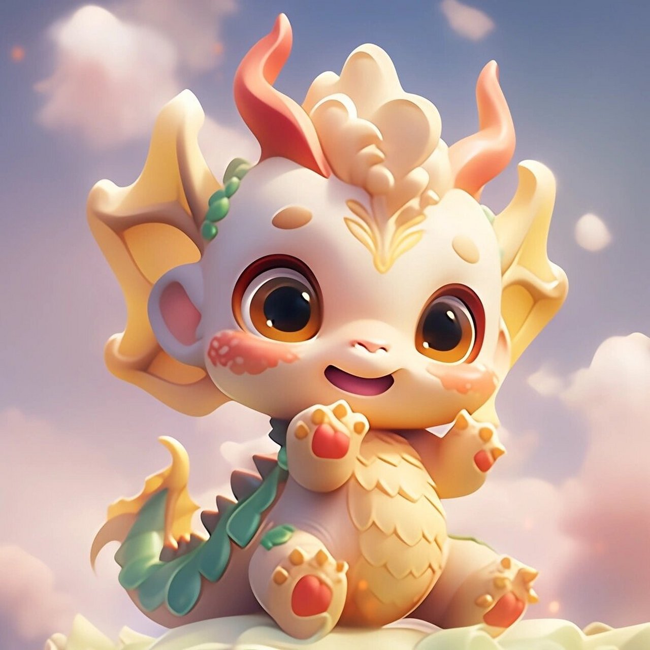 卡通龙图片 🐉 卡通龙:幻想世界的神奇守护者 🐉  🌟 穿越云层