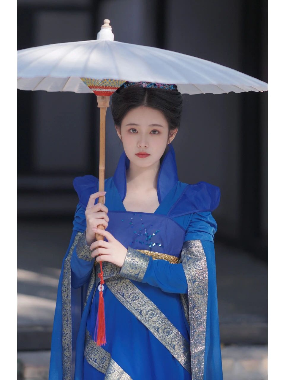 挑战全网最还原的龙葵广袖流仙裙其一 龙葵本就是公主,龙葵公主当然是