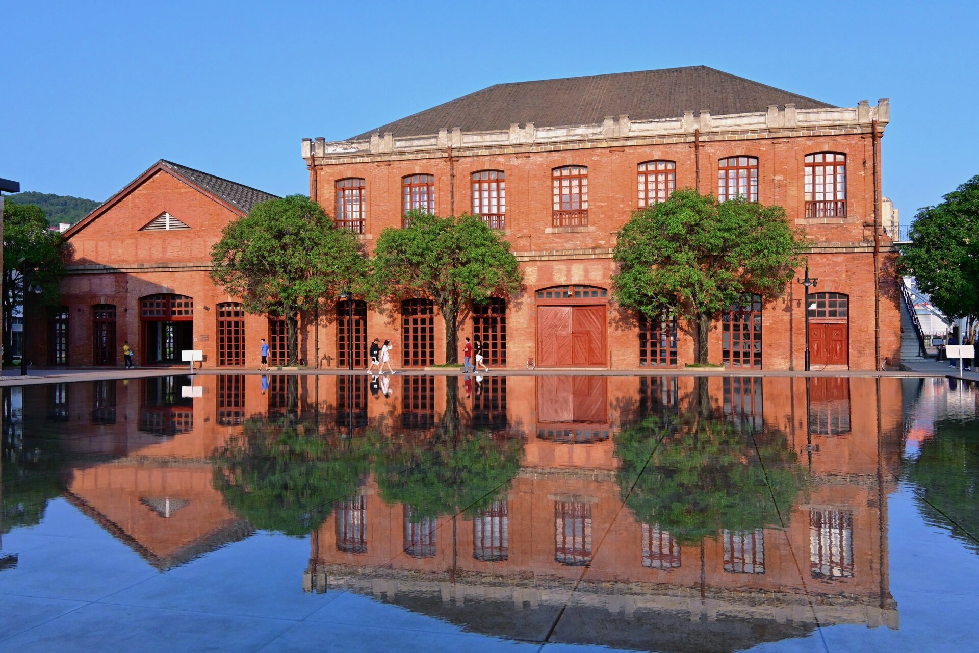 92福州日落绝佳机位:马尾船政文化博物馆 福州的宝子们,想看日落的