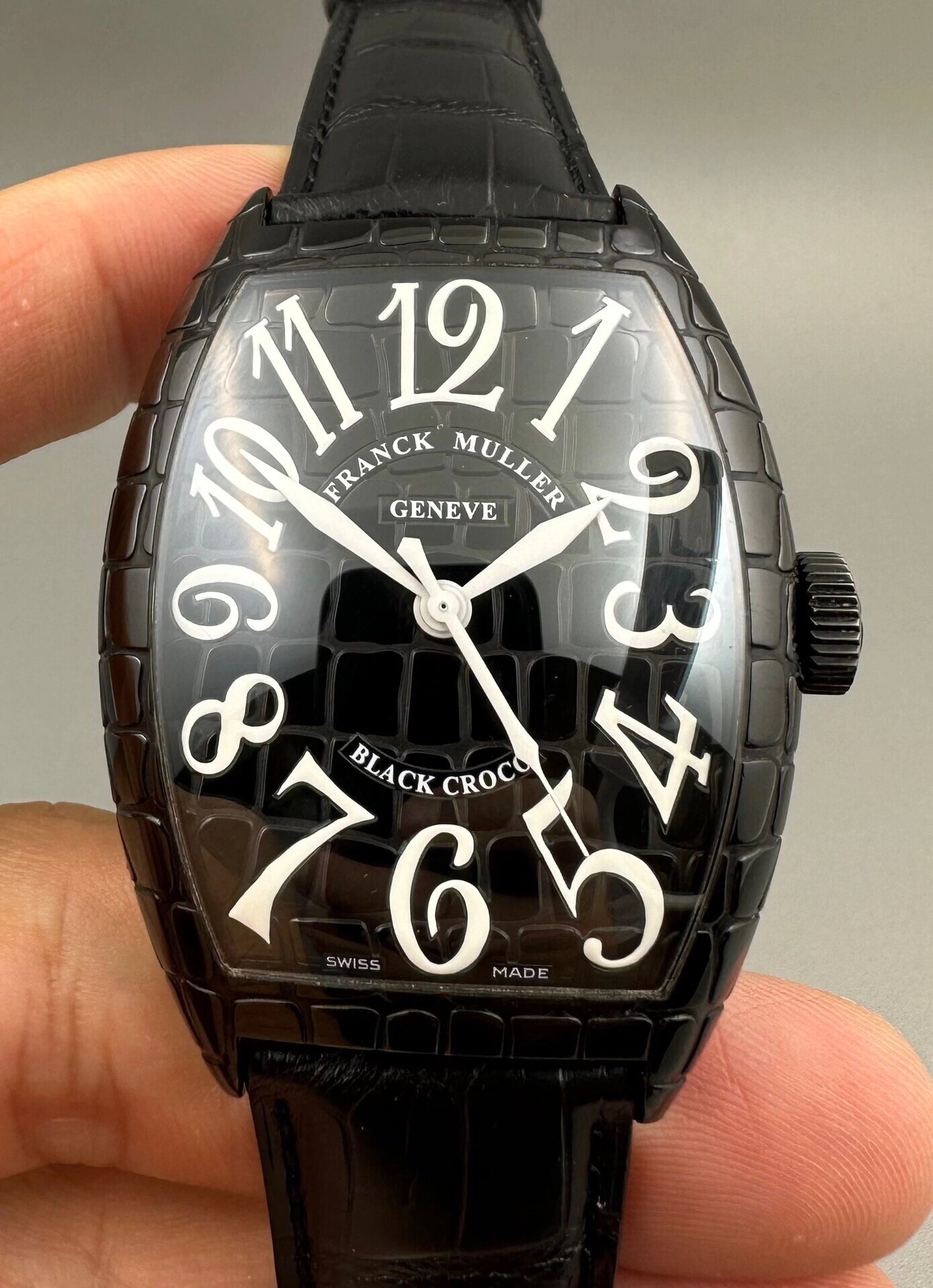 法穆兰黑金鳄鱼8880sc男士手表 法穆兰-黑金鳄鱼:8880sc,39*55mm表径